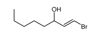1-bromooct-1-en-3-ol Structure