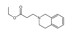 ethyl 3-(3,4-dihydro-1H-isoquinolin-2-yl)propanoate结构式