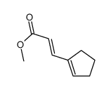 3-环戊基-1-丙烯酸甲酯结构式