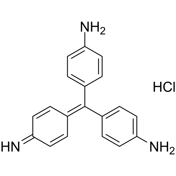 Pararosaniline Hydrochloride Structure