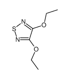 3,4-Diethoxy-1,2,5-thiadiazol结构式