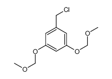 1-(chloromethyl)-3,5-bis(methoxymethoxy)benzene Structure