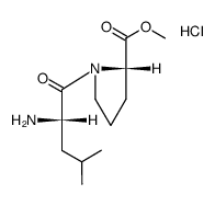 H-Leu-Pro-OMe hydrochloride Structure