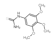 1-(3,4,5-三甲氧基苯基)-2-硫脲结构式