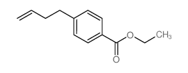 4-(4-羰基乙氧基苯基)-1-丁烯结构式