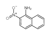 2-硝基-1-萘胺结构式