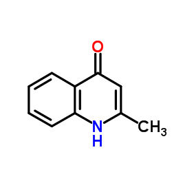 2-Methyl-4-quinolinol Structure