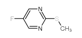 5-氟-2-(甲硫基)嘧啶结构式