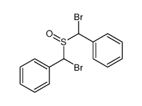 [bromo-[bromo(phenyl)methyl]sulfinylmethyl]benzene Structure