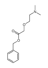 benzyl 2-[2-(dimethylamino)ethoxy]acetate结构式