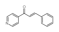 2-Propen-1-one,3-phenyl-1-(4-pyridinyl)- Structure