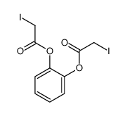 [2-(2-iodoacetyl)oxyphenyl] 2-iodoacetate Structure