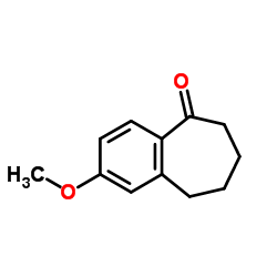 2-甲氧基苯并环庚-5-酮结构式