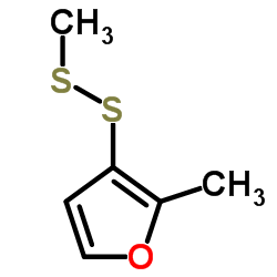 Methyl 2-methyl-3-furyl disulfide Structure