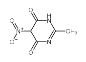 2-Methyl-5-Nitro-4,6(1H,5H)-Pyrimidinedione Structure