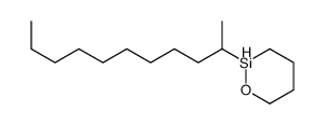 2-(2-Undecanyl)-1,2-oxasilinane Structure