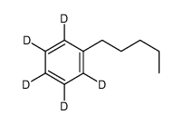 正戊基苯-D5结构式