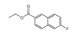 ethyl 6-fluoronaphthalene-2-carboxylate Structure