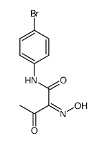 2-HYDROXYIMINO-N-NAPHTHALEN-1-YL-3-OXO-BUTYRAMIDE结构式