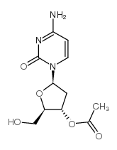 3'-O-乙酰基-2'-脱氧胞苷结构式