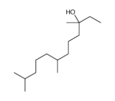 3,7,11-trimethyldodecan-3-ol structure