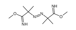 [α,α']azoisobutyrimidic acid dimethyl ester结构式