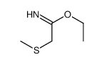 2-甲基磺酰基乙脒酸乙酯结构式