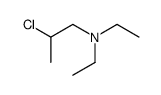 2-氯-N,N-二乙基丙胺结构式