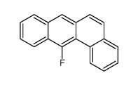 12-fluoro-Benz(A)anthracene结构式