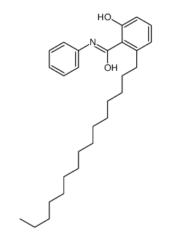 2-hydroxy-6-pentadecyl-N-phenylbenzamide结构式
