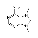 7,8-Dihydro-7,9-dimethyladenine结构式