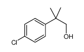 2-(4-Chlorophenyl)-2-methyl propanol Structure