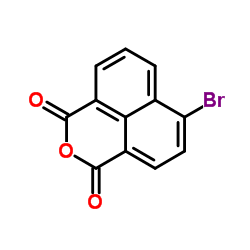 4-溴-1,8-萘二甲酸酐结构式