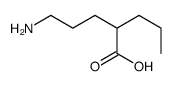 5-amino-2-propylpentanoic acid Structure