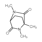 2,5-Diazabicyclo[2.2.2]octane-3,6-dione,1,2,5-trimethyl-(9CI)结构式