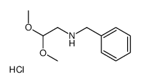 N-benzyl-2,2-dimethoxyethanamine,hydrochloride Structure