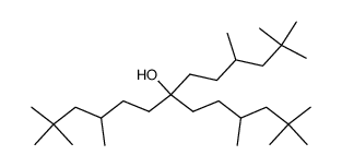 2,2,4,10,12,12-hexamethyl-7-(3,5,5-trimethyl-hexyl)-tridecan-7-ol Structure