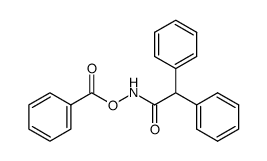 O-benzoyl-N-diphenylacetyl-hydroxylamine结构式