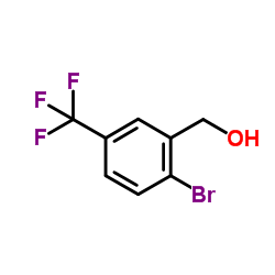 2-溴-5-三氟甲基苄醇结构式