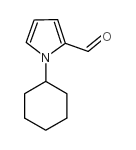 1-CYCLOHEXYL-1H-PYRROLE-2-CARBALDEHYDE structure