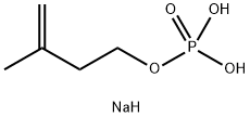 异戊烯单磷酸-二铵盐结构式