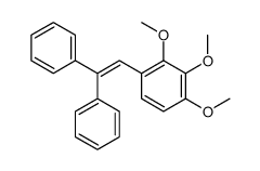 1-(2,2-diphenylethenyl)-2,3,4-trimethoxybenzene Structure