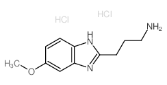 3-(5-Methoxy-1H-benzimidazol-2-yl)propan-1-amine dihydrochloride Structure