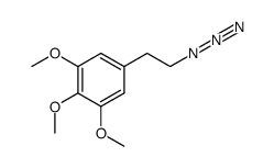 5-(2-azidoethyl)-1,2,3-trimethoxybenzene Structure