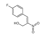 3-(4-fluorophenyl)-2-nitroprop-2-en-1-ol Structure