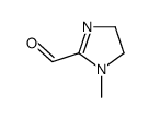 1-methyl-4,5-dihydroimidazole-2-carbaldehyde结构式