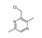 3-(chloromethyl)-2,5-dimethylpyrazine结构式