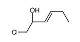 (2S)-1-chlorohex-3-en-2-ol Structure