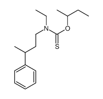 O-butan-2-yl N-ethyl-N-(3-phenylbutyl)carbamothioate Structure