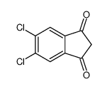 5,6-二氯-1,3-茚二酮结构式